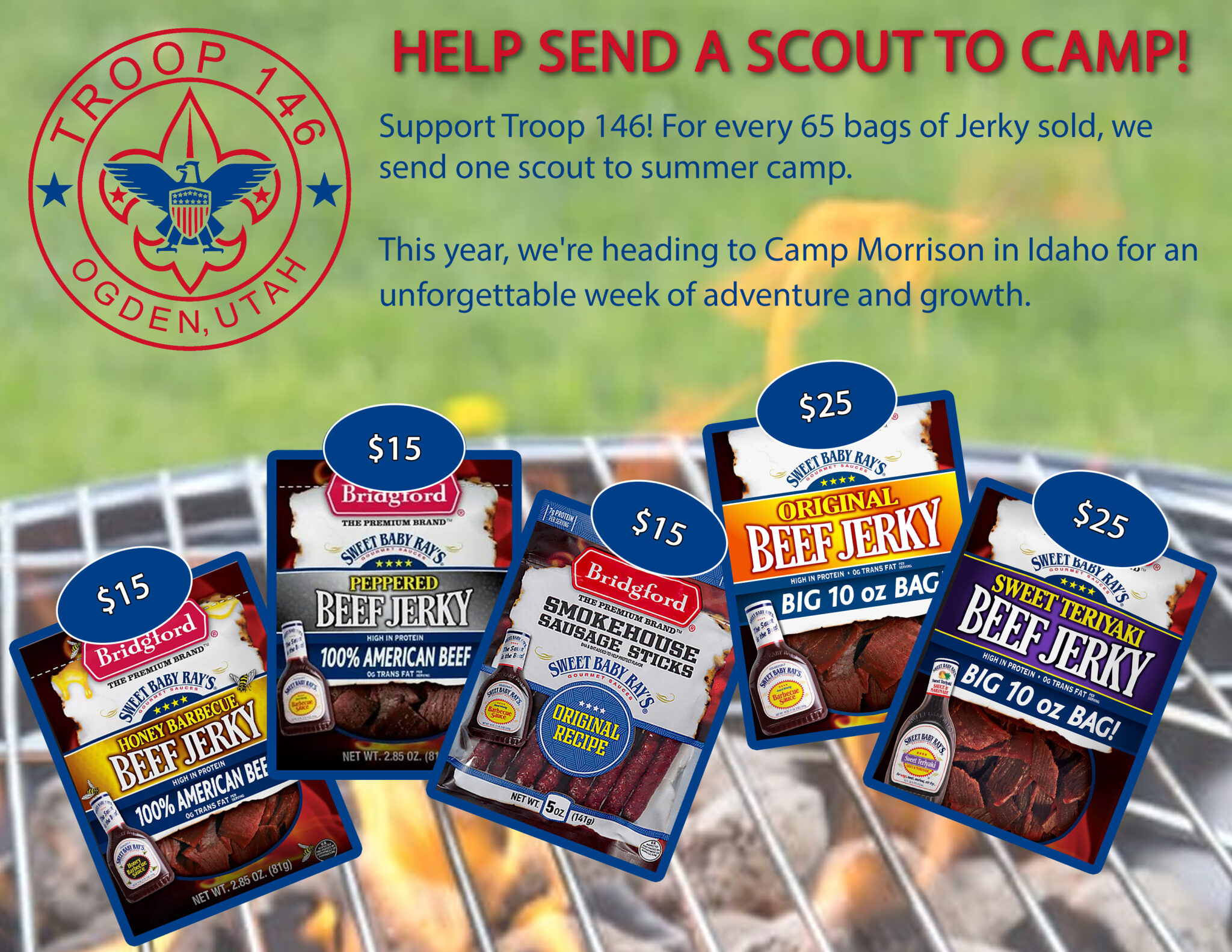 Jerky Fundraiser 2024 Troop 146